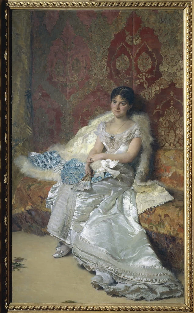 Ritratto di Teresa Oneto Maglione - Galleria Nazionale d'Arte Moderna e Contemporanea, Rome